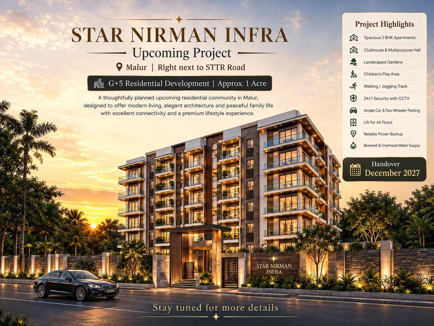 Star Nirman Infra upcoming residential project exterior